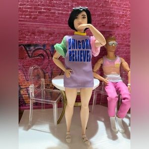 Articulated Barbie fashionista #174